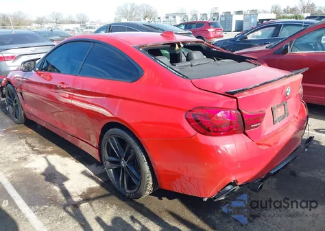 2017 BMW 440I xDrive from USA, damaged, VIN WBA4P3C59HK528445